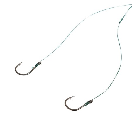 The Donka set is equipped, round, with cargo, fishing line, hook 2 pcs., 50 m, 73 g-5