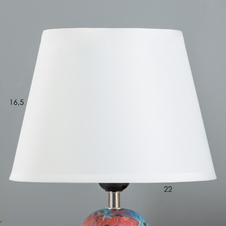 Kosett table lamp E27 40W Blue-violet 22.5x22.5x32.5 cm Risalux-2