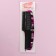 Set of comb “fashion”, 2 objects, black/pink color