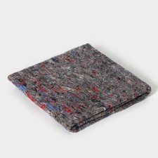 Napkin - rag of household shares, 50 × 60 cm, density 180 g/m, line 2.5 mm, with overlock, gray