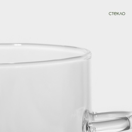 Glass Bank for bulk products with a bamboo cover and a spoon "Eco", 400 ml, 10.5 × 8.5 cm-4