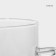 Glass Bank for bulk products with a bamboo cover and a spoon "Eco", 400 ml, 10.5 × 8.5 cm