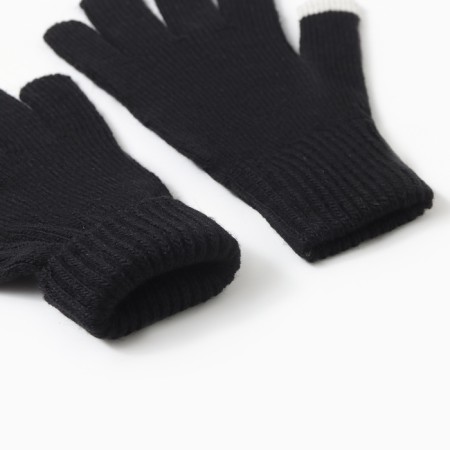 Sensory gloves, black color, river 18-2