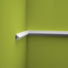 White molding 40x23x2000mm
