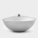 Kazan for pilaf, 15 l, spherical bottom, aluminum cover, beige color