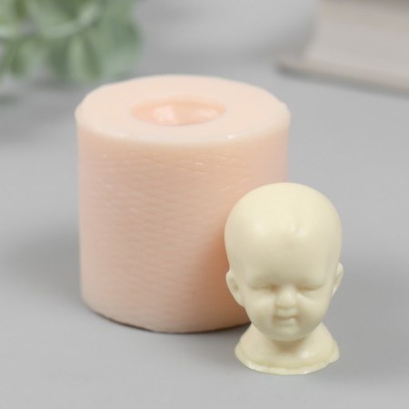 Mold Silicon "Baby Head" No. 21 2.8x2.5x3.3 cm