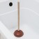 Vantuz with a long handle, d = 13.5 cm, h = 41 cm, color mix