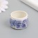 Stick Paper "Lilac flowers" d = 2 cm 100 pcs in a roll 3.5x2.5 cm