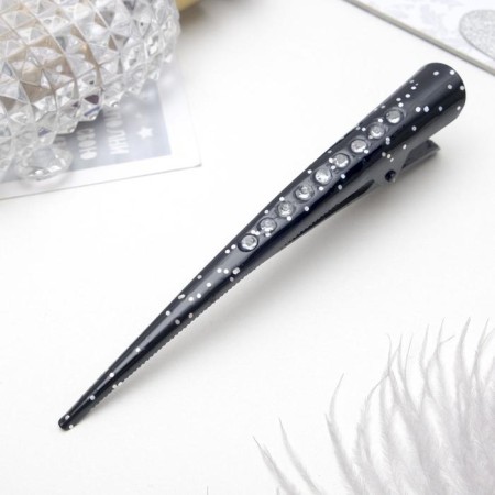 Daniela hair clip, 12.7 cm, black