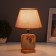 Table lamp with a photo frame 9x9cm (acrylic on magnets) 20x20x35cm