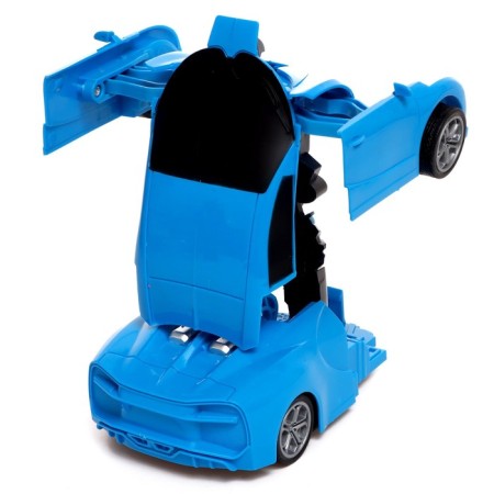 Robot Radio -controlled "Autobot", transforms, works from batteries, mix-10