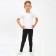 Calsons for the boy "Plato", thermo, black color, height 128 cm