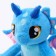 Soft toy "Dragon Big", blue