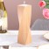 Candlestick, model No. 4, 9 x 25 cm, beech