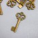 Suspension "Key", color of bronze 2x1 cm