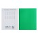 Notebook 24 liters green, layer of the region, with table multiple, block offset