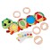 Board game. Repeat on the sample "caterpillar"