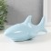 Piggy bank Ceramics "Blue Shark" 24.5x12.5x11 cm
