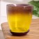 Flower pot with pallet No. 3 "Aleb" yellow-violet, 1 liter