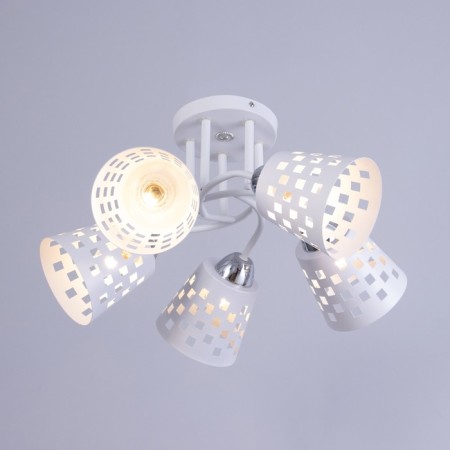 Causte "Dana" 5x60W E27 White 48x48x28cm-1