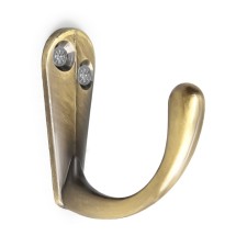 Hook furniture tundra TKO008, one -rod, bronze, 8 pcs TMP
