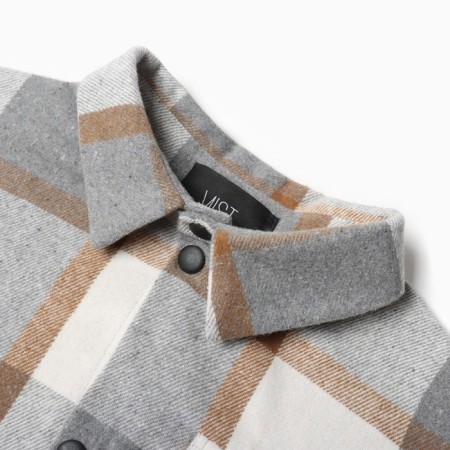 Male shirt in the MIST cage, size 52, gray-6