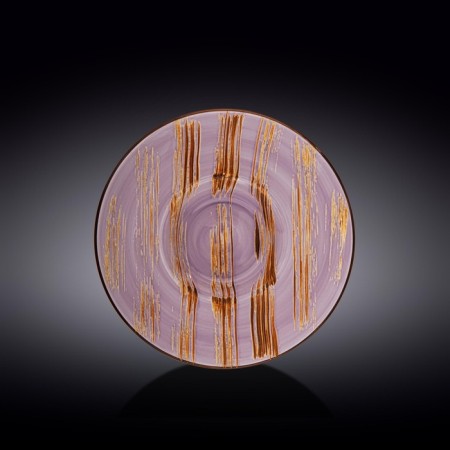 Deep plate Wilmax England Scratch, D = 24 cm, 200 ml, lavender color