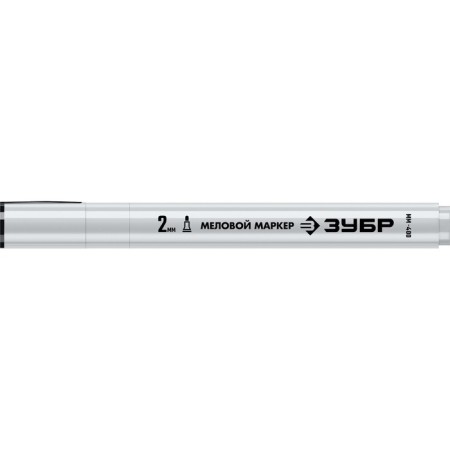 Zubble marker MM-400 06332-8, chalk, round, 2 mm, white