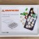 A set of trays for freezing dumplings, 36 × 25 × 3 cm, 3 pcs, color mix
