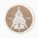 Набор салфеток 4 шт «Merry bright» цв.белый, 37*37 см