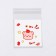 BOPP package with sticky tape, "Korean style", 7*7+3cm mix