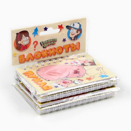 Set of notebooks A7 28l 4 pcs, gravity farz-12