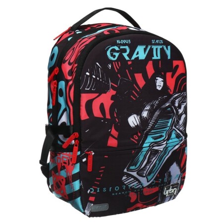 Youth backpack 39 x 30 x 17, ergonomic back, Devente Label 19l, + USB Gravity 7032438-3