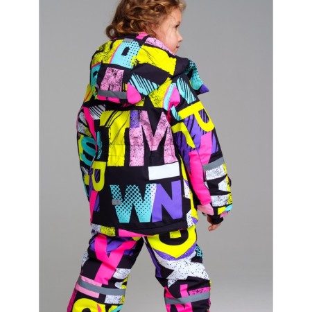 Winter set for the girl PlayTode: jacket and semi -combineson, height 110 cm-7