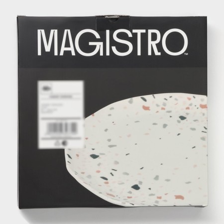 Набор тарелок обеденных фафрфоровых Magistro Terazzo, d=27 см, 2 шт-13