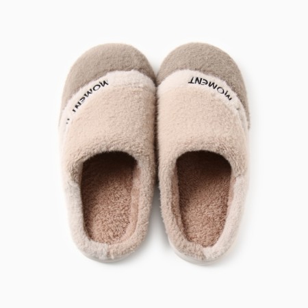 Male slippers, size 40-41, brown color-1