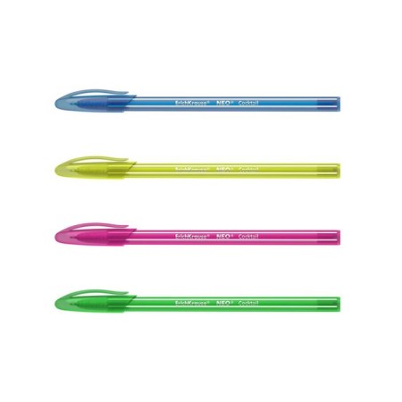 Set a ballpoint pen Erich Krause Neo Cocktail, Blue, Mix-5