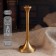 Aluminum candlestick "Roman" per 1 candle 9.5x9.5x24 cm
