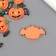 Decor for creativity plastic "Pumpkin with wings" 1.8x3.3x0.8 cm