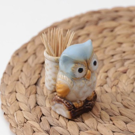 Toothpick stand “owl”, 6 × 4, 7 × 7.6 cm, MIX figures-7