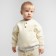 Pants for the baby Minaku: Basic Line Baby, Milk color, height 68-74