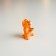 Souvenir Polystone "Tiger Stead with Golden Coin" MIX 3.5x2x2.5 cm