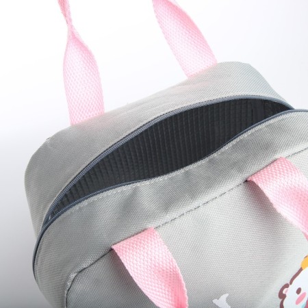 Thermosuma with zipper, 6 l, color gray color-2