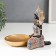 Souvenir Polystone stand "African in the headdress-leader" MIX 18.5x20.5x13 cm