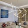 Ceiling Ceiling ST LUCE. SL947.102.14. Laconicita. 14x5 watts, G9, 40x160x73 cm, silver color