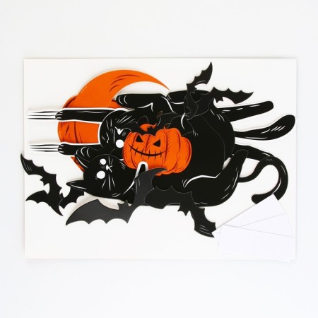 Decor on the wall "terrible pranks", set of 12 pcs.-3