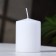 Candle - Aromatic "Jasmine" cylinder, 5.6x8 cm