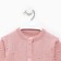 Cardigan Knitted baby I, height 80-86 cm, pink color