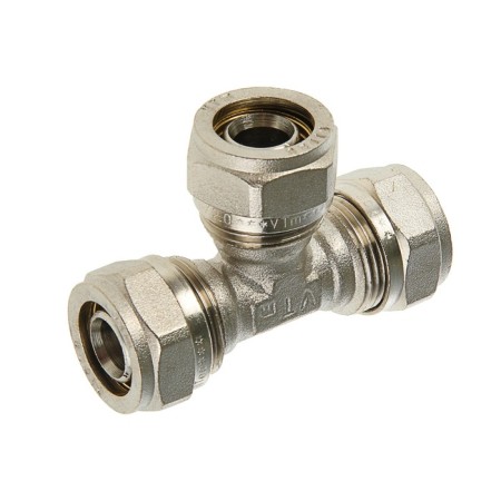 ValTec tee, crimping, 20 mm