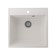 Kitchen Quartz -quartz ulgran quartz Forte 505, 505x505 mm, color 01 jasmine